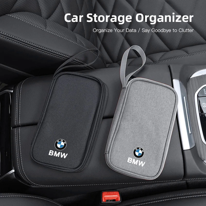 Car Key Pack Auto Driver's License Phone Storage Bag For BMW E46 E90 E60 F30 F10 E39 E36 F20 G30 G20 E87 E92 E91 E30 F11