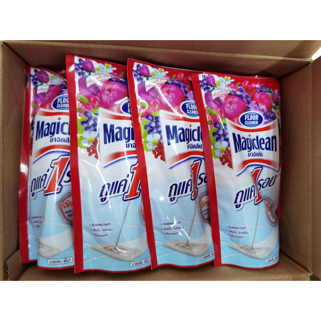 Magiclean มาจิคลีน น้ำยาถูพื้น ถุงเติม  700-750 มล. มาจิคลีน 1 ถุง ราคา ถูกที่สุด ดีลบีเคเค แกลเลอรีภาพที่ 4