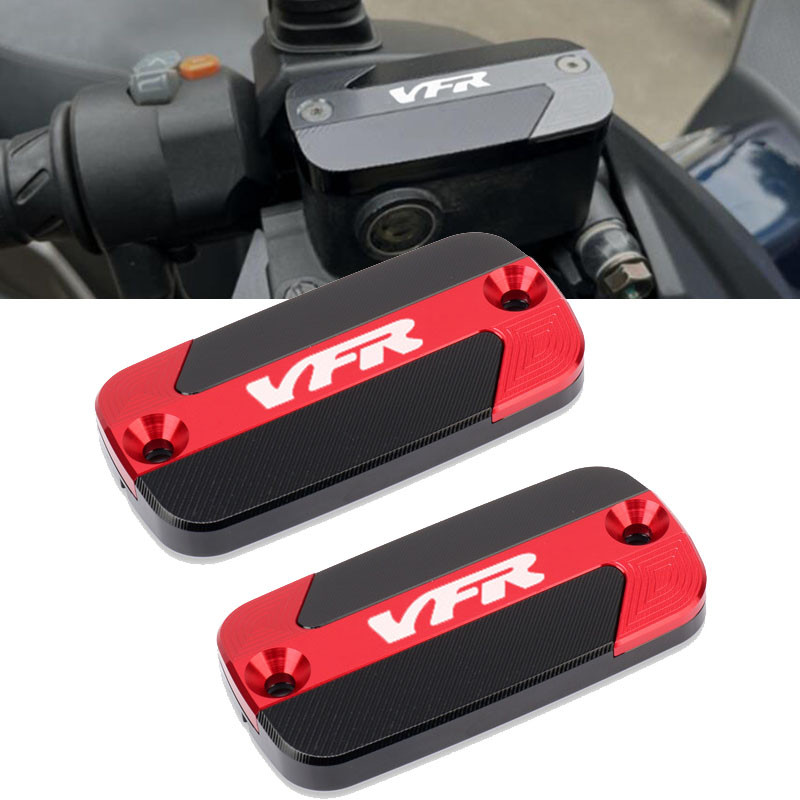 CNC เบรคหน้าอ่างเก็บน้ําน้ํามันถ้วยหมวก Master กระบอกสําหรับ VFR 800 VFR800 VFR800X VFR800F Crosstou