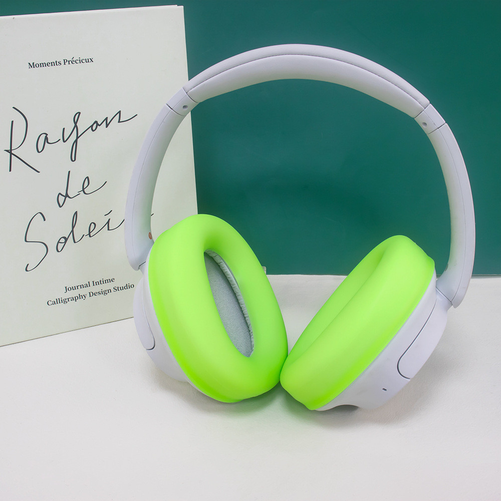 ซิลิโคนแผ่นรองหูฟังแบบคาดศีรษะสําหรับหูฟัง Sony WH-CH520/WH-CH720N,กันเหงื่อและล้างทําความสะอาดได้ได้อย่างง่ายดาย