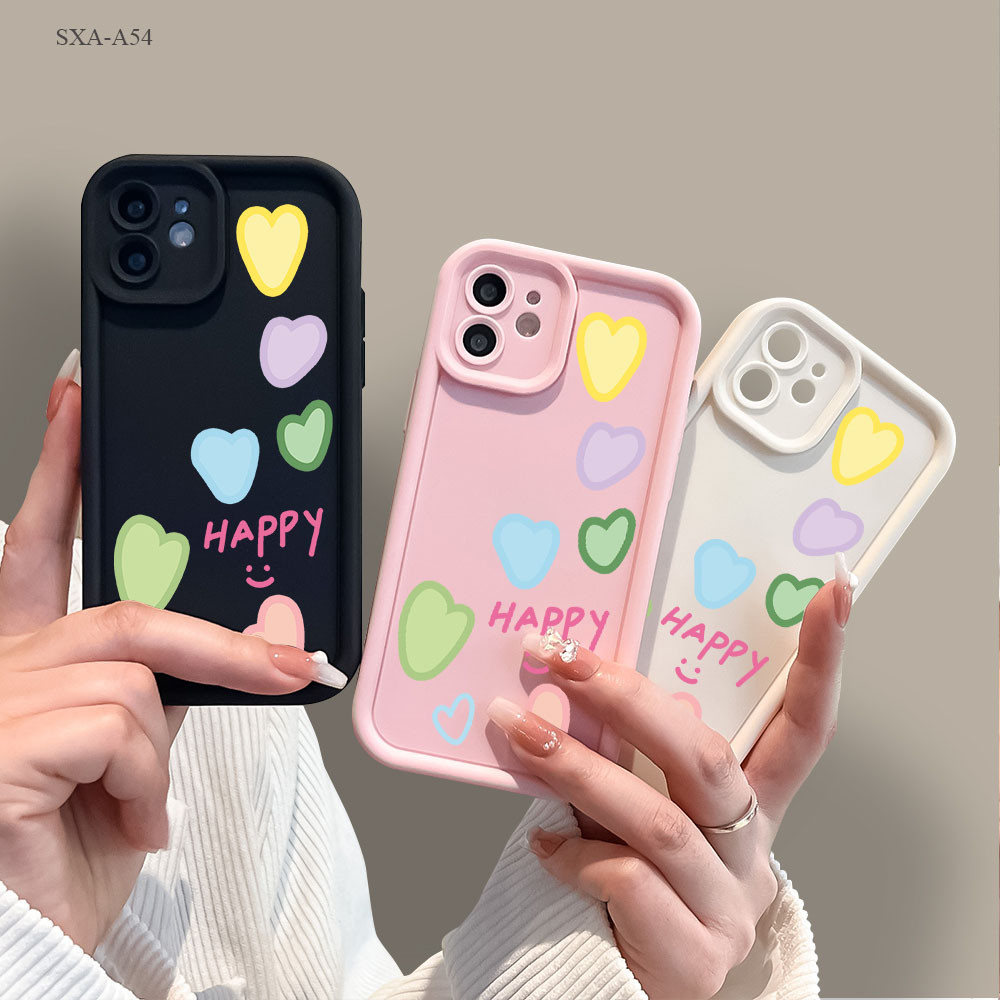 Samsung Galaxy A54 A53 A05S A05 A15 A34 A12 A14 A04S A03 A03S A02S A23 A24 A25 A04 A50 A50S A22 A51 4G 5G เคสซัมซุง