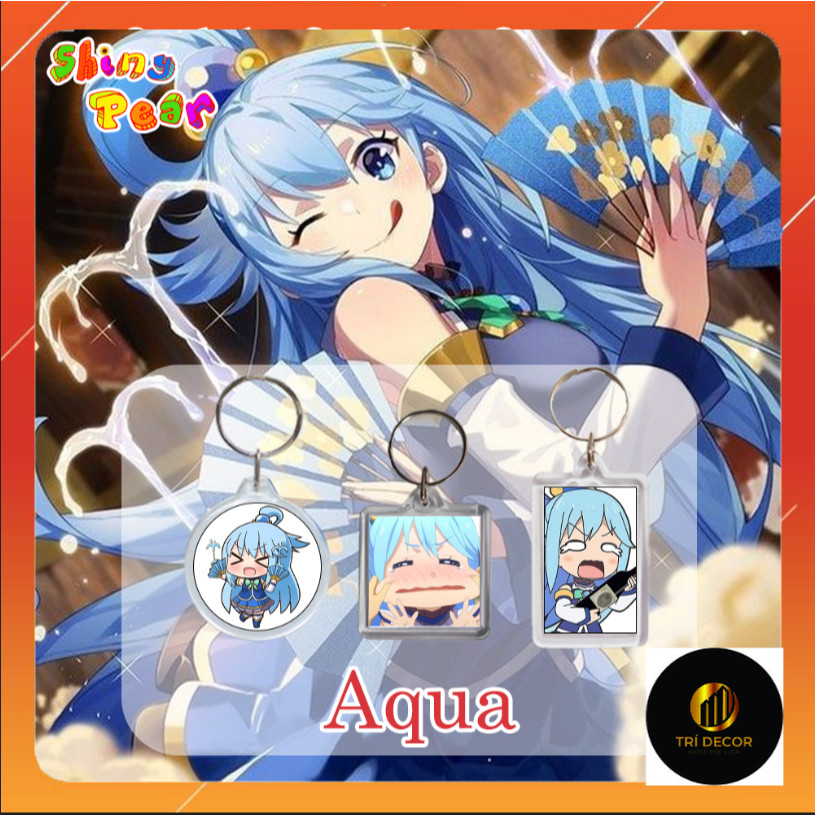 [KonoSuba] - พวงกุญแจ | พวงกุญแจ Aqua - อะนิเมะ KonoSuba:Gods Blessing on This Wonderful World! ของข