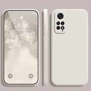 เคส Redmi Note11 Pro สีทึบ Redmi Note 11 Pro เคสซิลิโคนป้องกันการตกสีธรรมดาเรียบง่าย YT