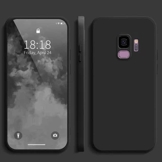 เคส Samsung S9 ,สีทึบ Samsung S9+ / S9 Plus เคสซิลิโคนป้องกันการตกสีธรรมดาเรียบง่าย YT