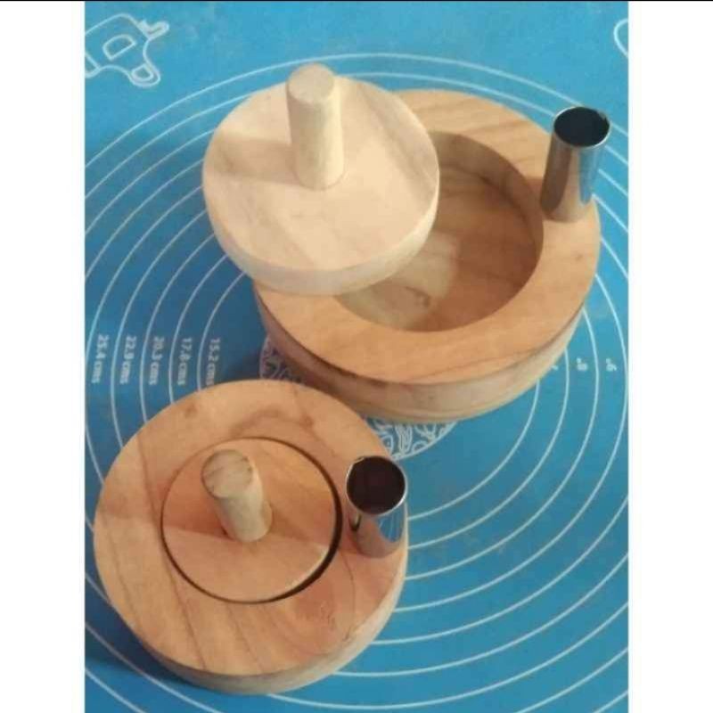 WOODEN DONUT MOLD / BOWL-SHAPED DONUT MOLD / DONUT PRESS