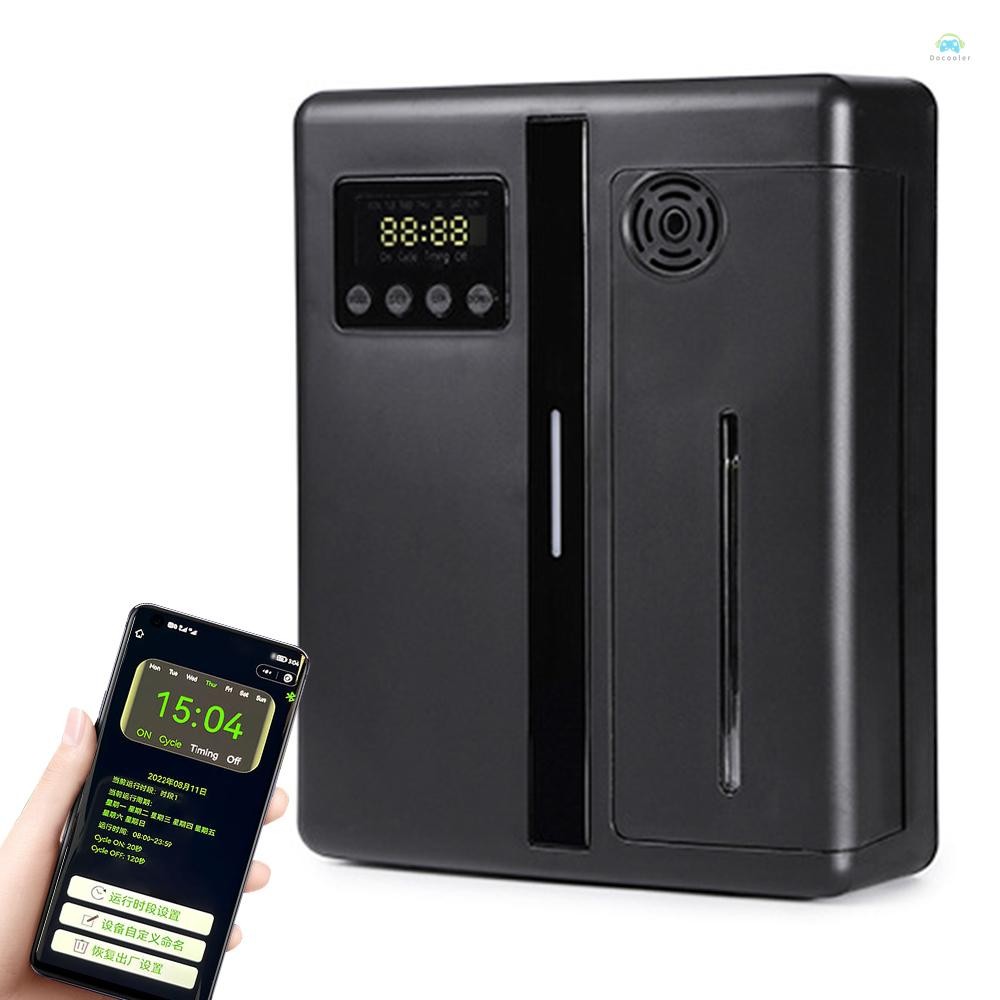 Yb1 เครื่องบําบัดอโรมาอัจฉริยะ Atomizing Essential Oil Diffusers Pure Oil Aromatherapy Diffusers จอแสดงผล LCD เครื่องกระจายกลิ่นหอมพัดลมความเร็วสูงในตัว