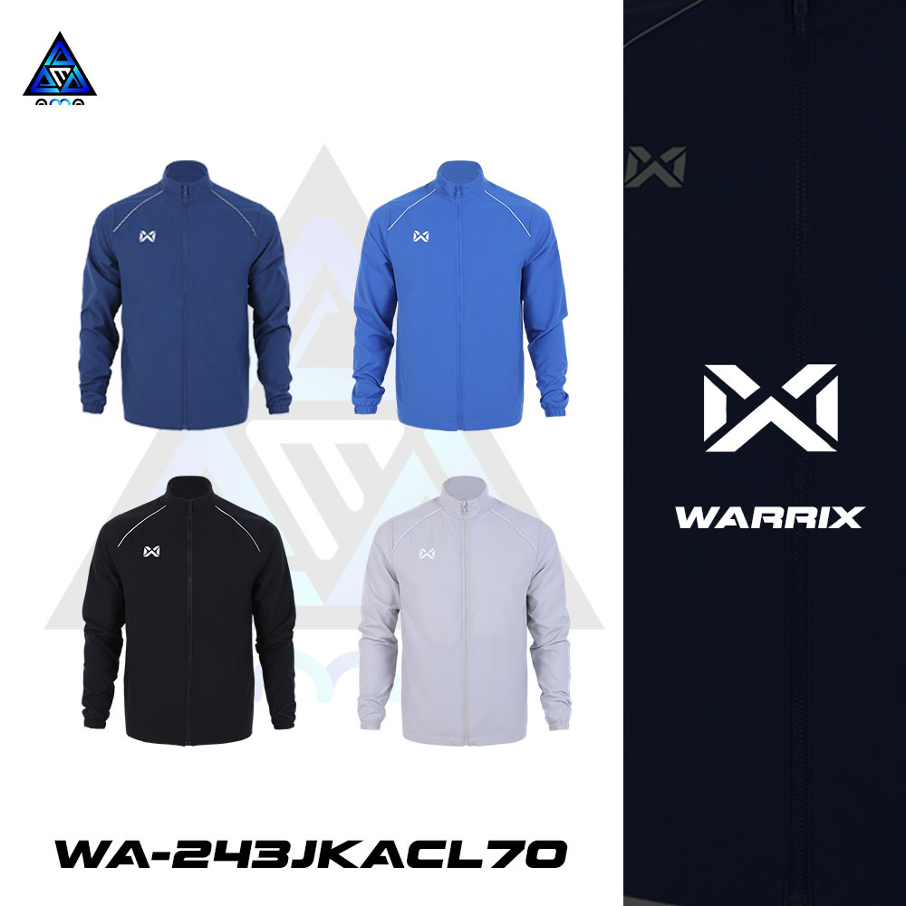 WARRIX เสื้อแจ็คเก็ตแขนยาวผ้าวูเว่น รหัส WA-243JKACL70 แท้ 100%