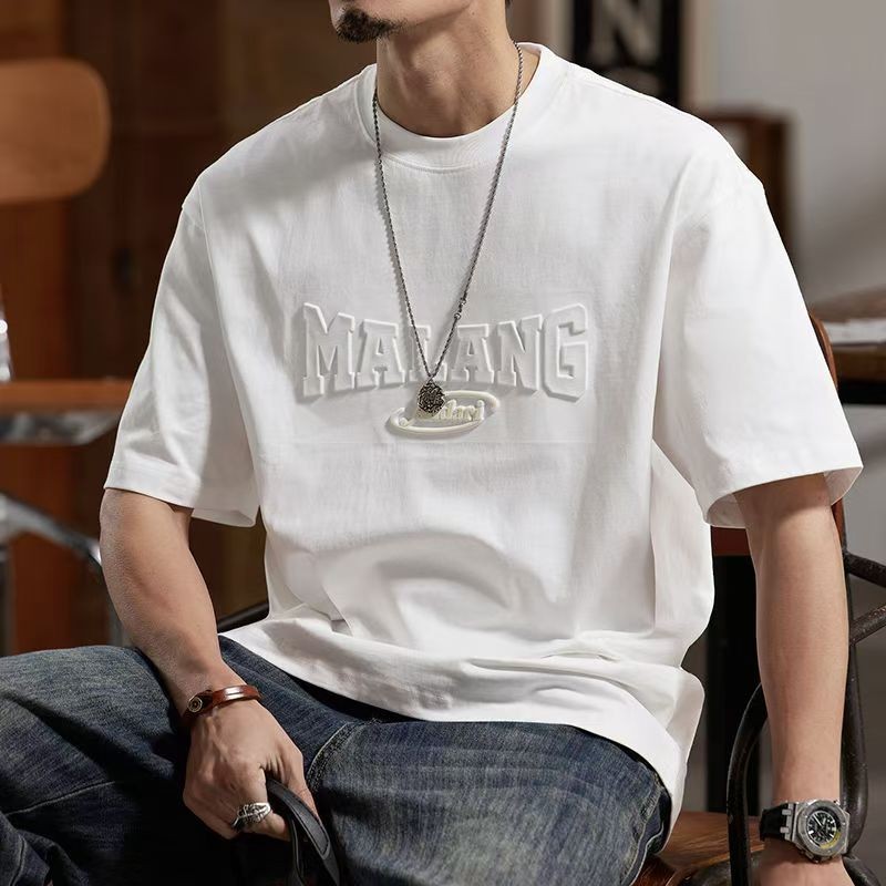 (จัดส่งตลอด 24 ชั่วโมง)Woo Right เสือ oversize เสื้อผู้ชาย (สีขาว สีเหลือง สีดำ) ผ้านิ่มใส่สบาย เสื้อยืดสีพื้นสีขาว