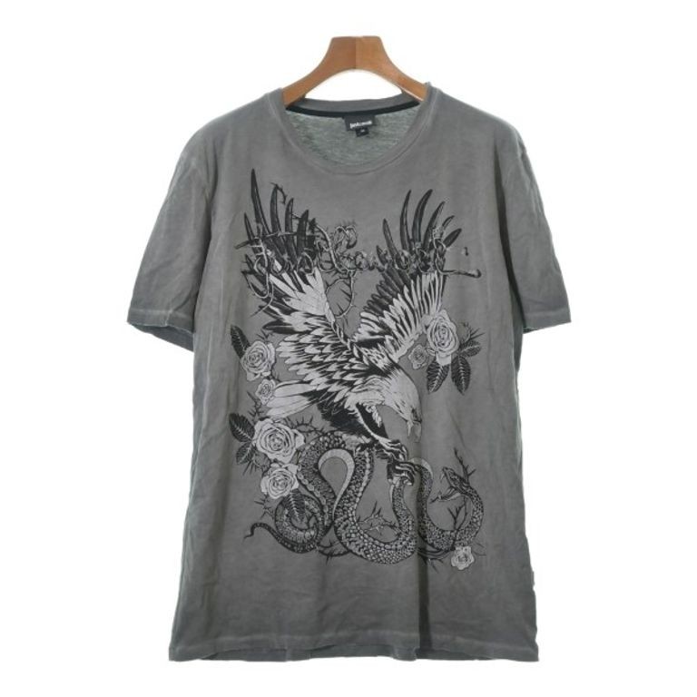 JUST cavalli Tshirt Shirt gray Direct from Japan Secondhand