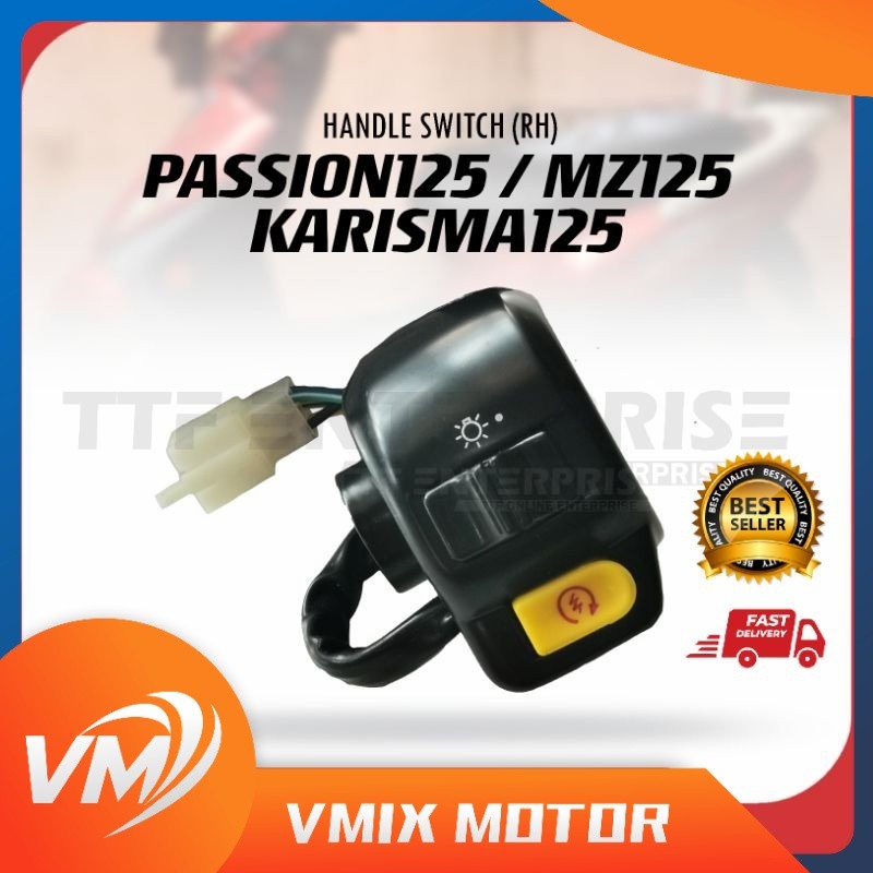MODENAS KARISMA125 ( S125 ) / PASSION HANDLE SWITCH ( RH ) KARISMA 125 PASSION125 PASSION 125 HANDLE