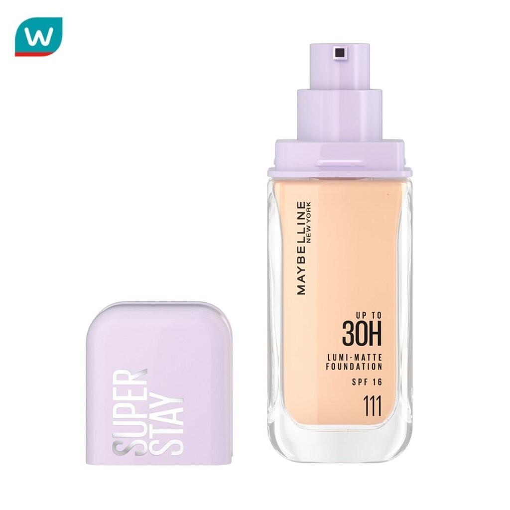 Maybelline เมย์เบลลีน รองพื้น ซุปเปอร์สเตย์ลูมิแมท 35ก.111