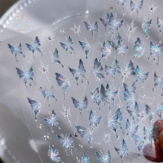 [maybeauty] Shape Shiny Nail Sticker Nail Stying Stereoscopic Nail Decal DIY Art Salon Artผู้ที่ชื่นชอบ {TH}