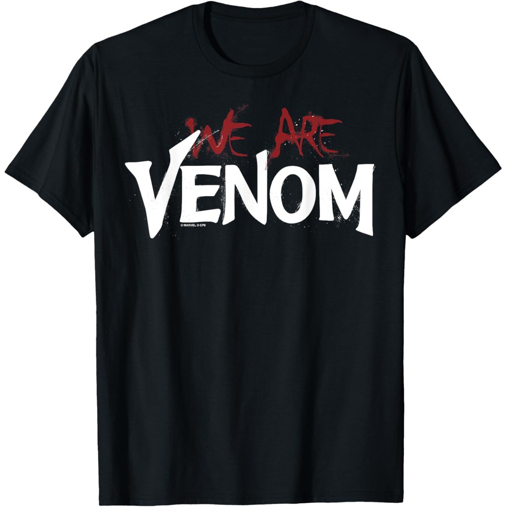 เสื้อยืด Marvel Venom สําหรับผู้ใหญ่ We Are Venom Splatter