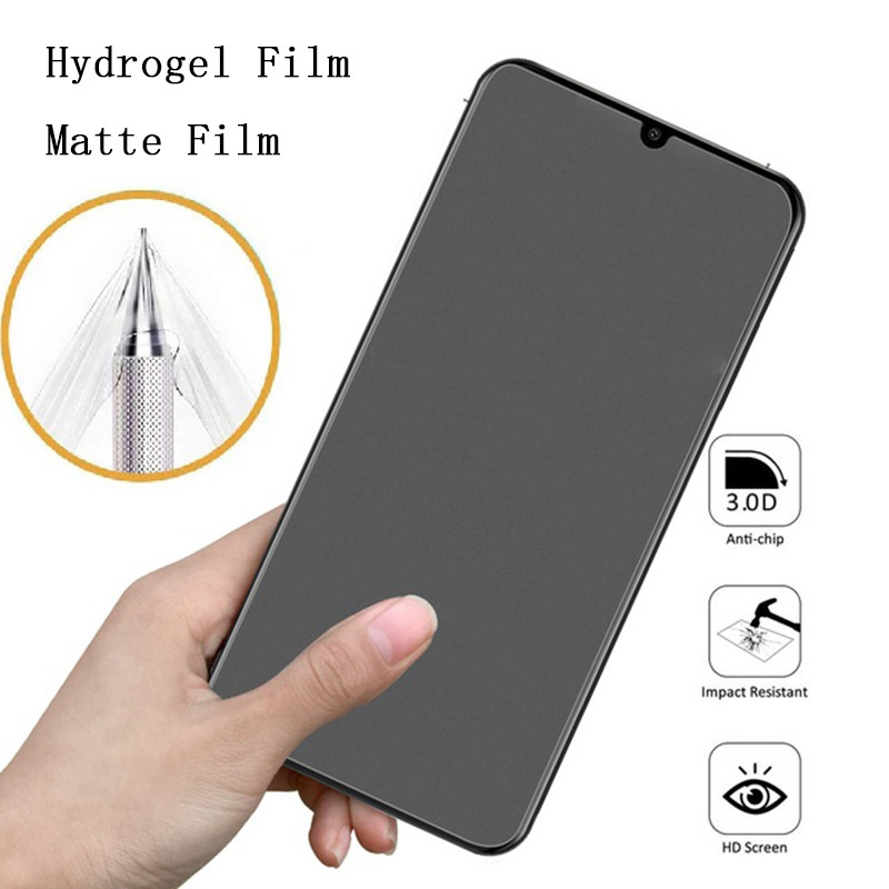 1-3 ชิ้น 999D Full Cover Matte Frosted Soft Hydrogel ฟิล์มสําหรับ Realme V60 V50s V50 V30 V25 V23i V