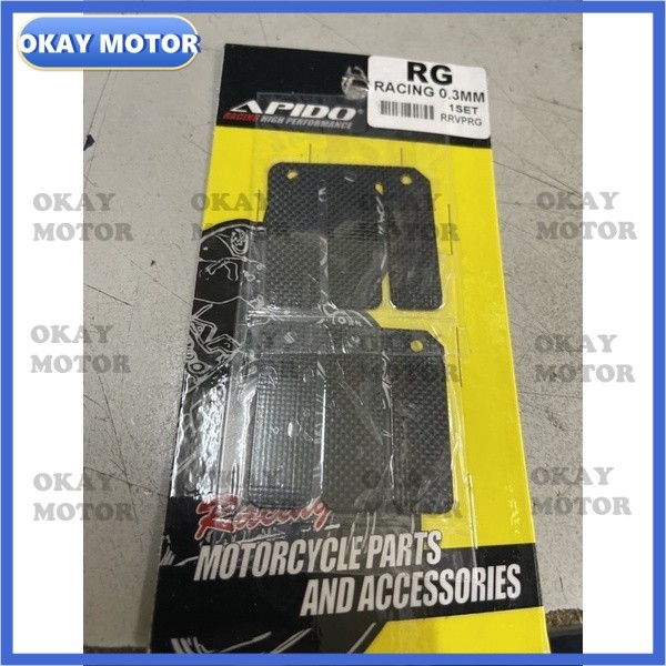 วาล์วกก suzuki RG sport rg110 rgv 120 rg-s rg-110 rgs REEDVALVE คาร์บอน READ VALVE racing