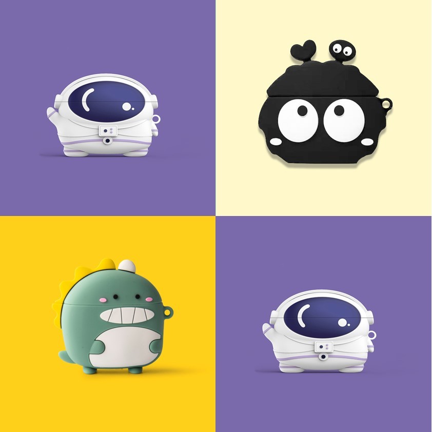 แฟชั่นการ์ตูนหูฟังพร้อมตะขอเข้ากันได้สําหรับ Jeep EW121 หูฟังฝาครอบหูฟังกล่องชาร์จกระเป๋า