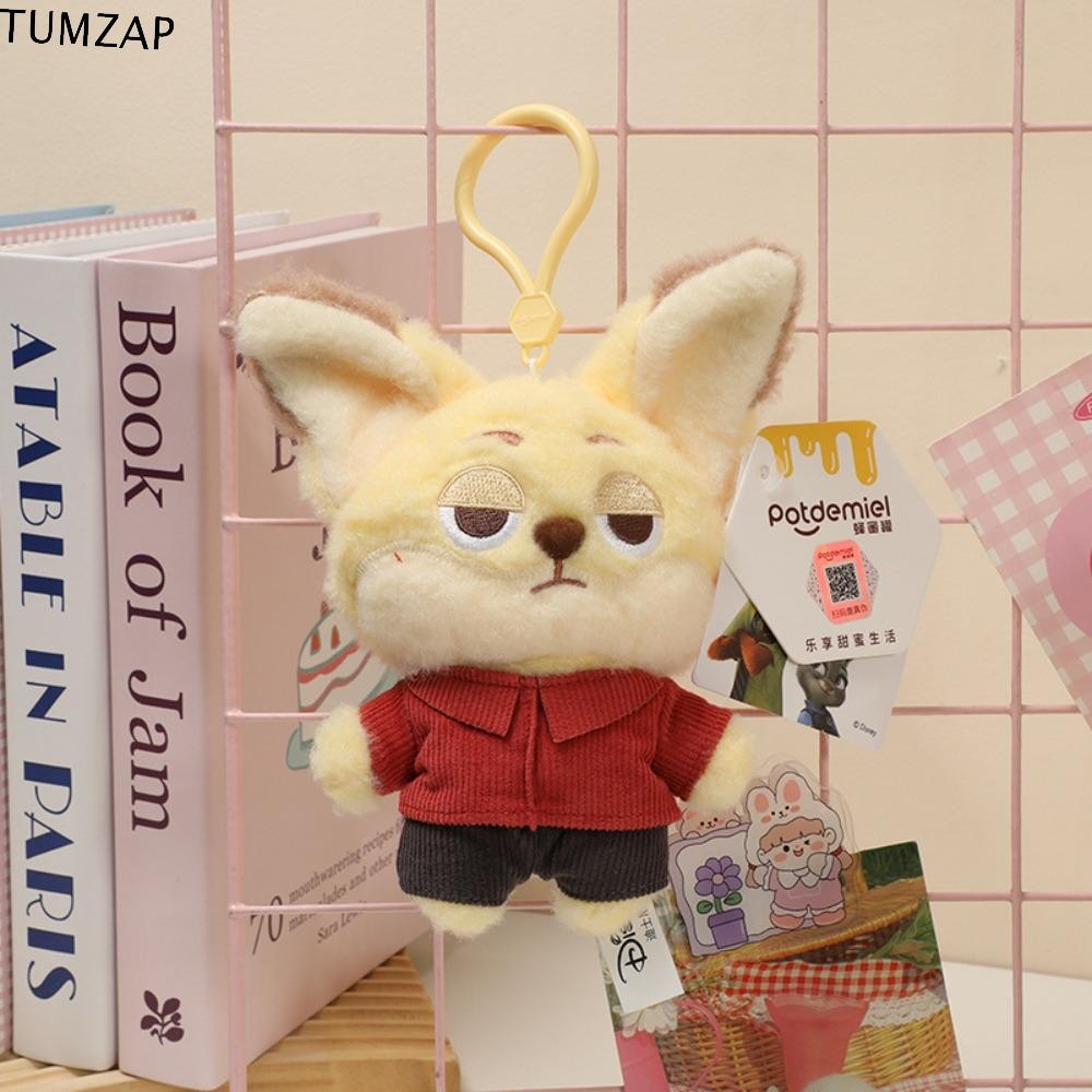 Tumzap Zoo-topia ตุ๊กตาตุ๊กตา,กระเป๋า Charm แขวนภาพเคลื่อนไหวตุ๊กตาพวงกุญแจ,ตุ๊กตาพวงกุญแจตกแต่งสามถึง Sloth น่ารัก Judy Nick ตุ๊กตาจี้เด็กของขวัญ