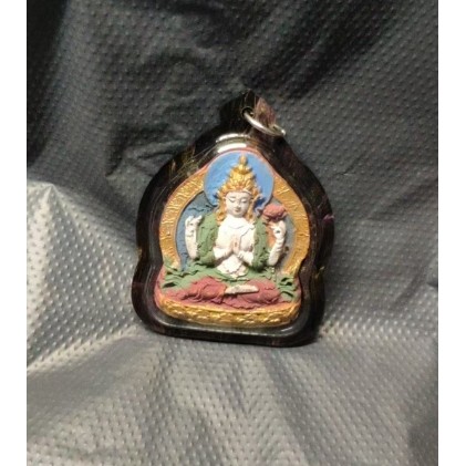 ทิเบต Four Walls การสังเกตการสังเกต Amulet Yaqing S Master HAND-Made มือวาด Li Lianjie สไตล์เดียวกัน