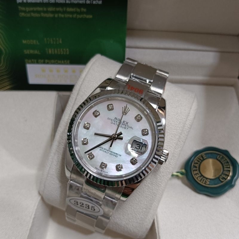 2024 Rolexs Version 3 Datejust 41mm Oyster Perpetual รุ่นใหม่