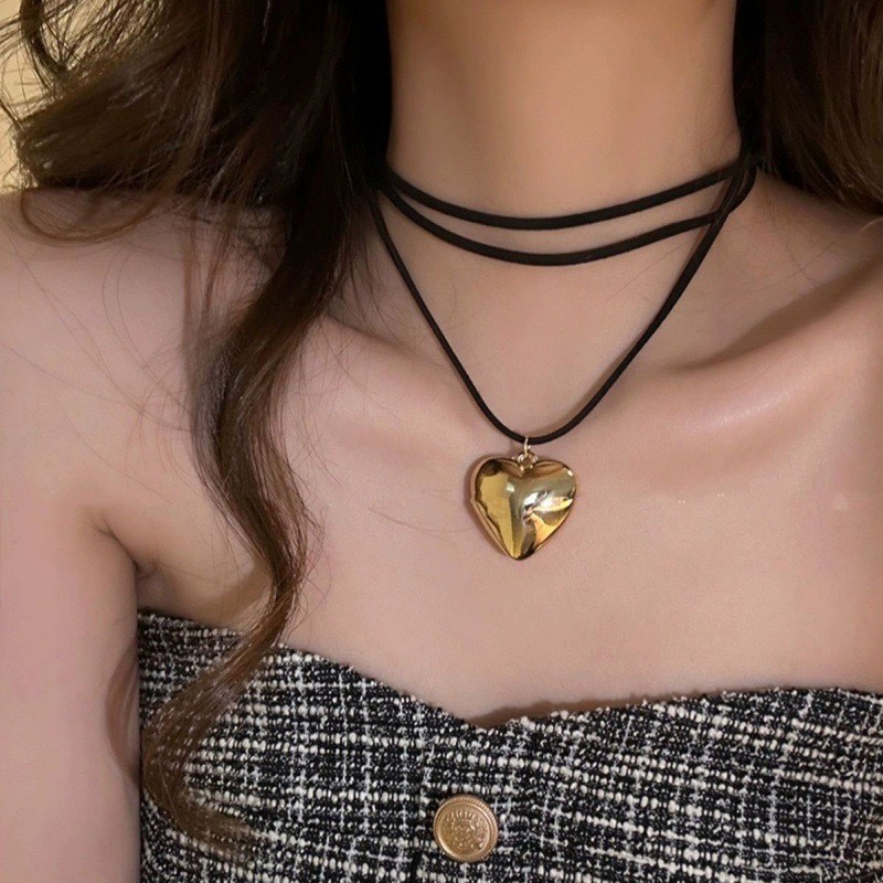 สร้อยข้อมือแฟชั่น Camellia ดอกไม้ สำหรับผู้หญิง สไตล์เซ็กซี่ ลูกไม้ Bowknot Choker พร้อมอุปกรณ์เสริม Lolita - รูปที่ 5