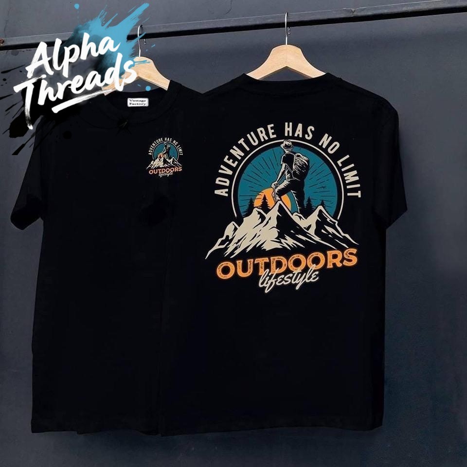 (จัดส่งตลอด 24 ชั่วโมง) ผ้าคอเชื้อ 100% แนววินเทจ สกรีนลาย CAMPINGG OUTDOORR ไหมนม เเขนสั้น ใส่ได้ทั้งชายเเละหญิง