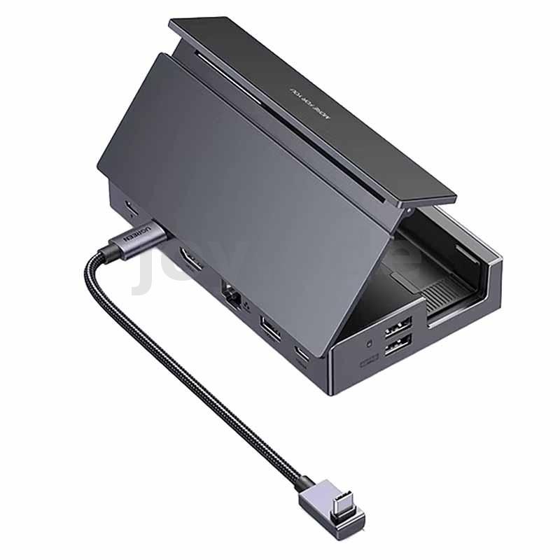 UGREEN CM800 9-in-1 USB-C Docking Station พร้อม USB2.0 4K60Hz RJ45 1000M PD100W USB-C 10Gbps USB-A 1