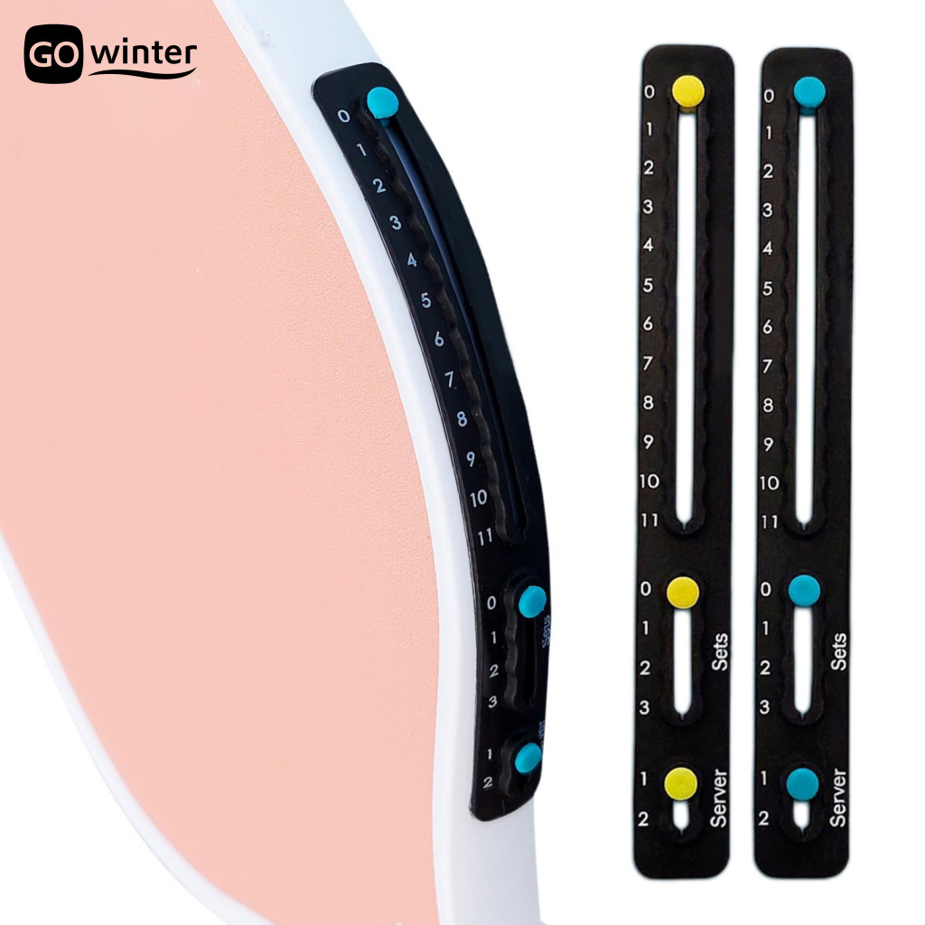 [GT.z] Score Tracker และ Score Counter สำหรับ mini tennis paddle และ pickleball พร้อมกระดานคะแนน ชุด
