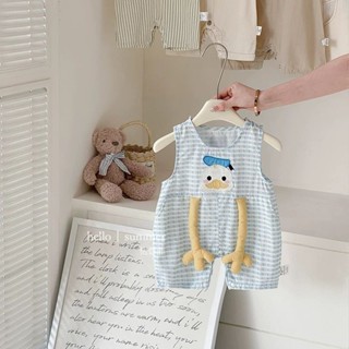 เสื้อผ้าเด็กฤดูร้อน~เวอร์ชั่นเกาหลีชายหญิงทารกบางน่ารักสุดน่…