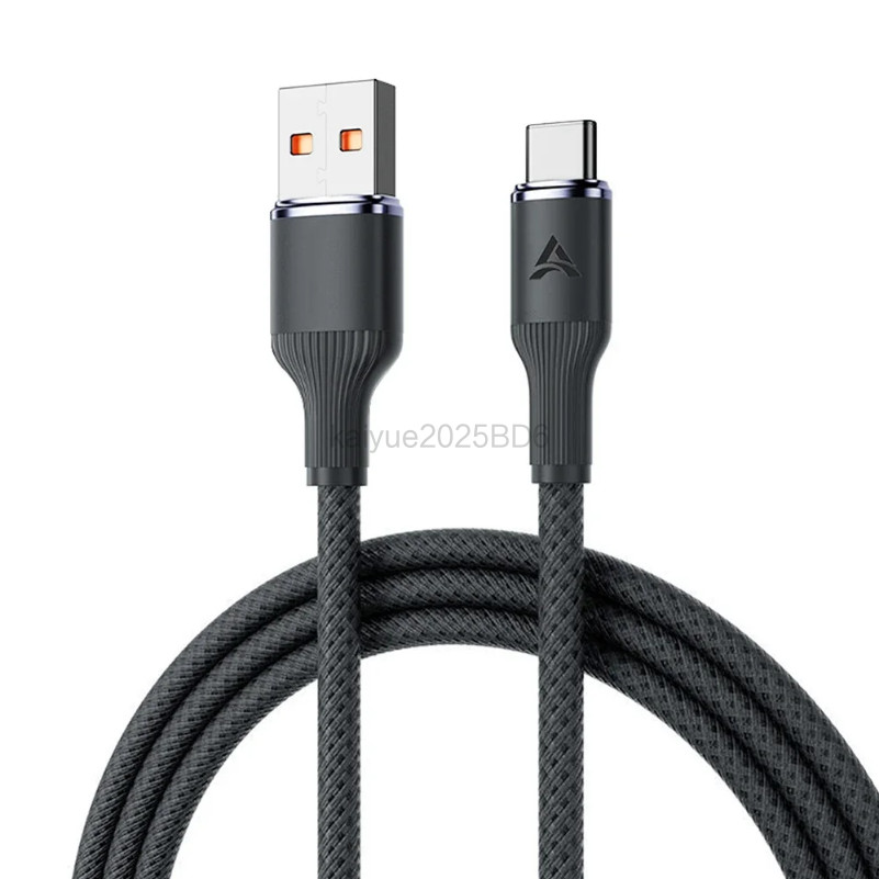 0.25/1/2/3m 120W Fast Charging Data CABLE USB A ถึง USB C ทนทาน Braid สําหรับ Honor X9 Honor X9b Hon
