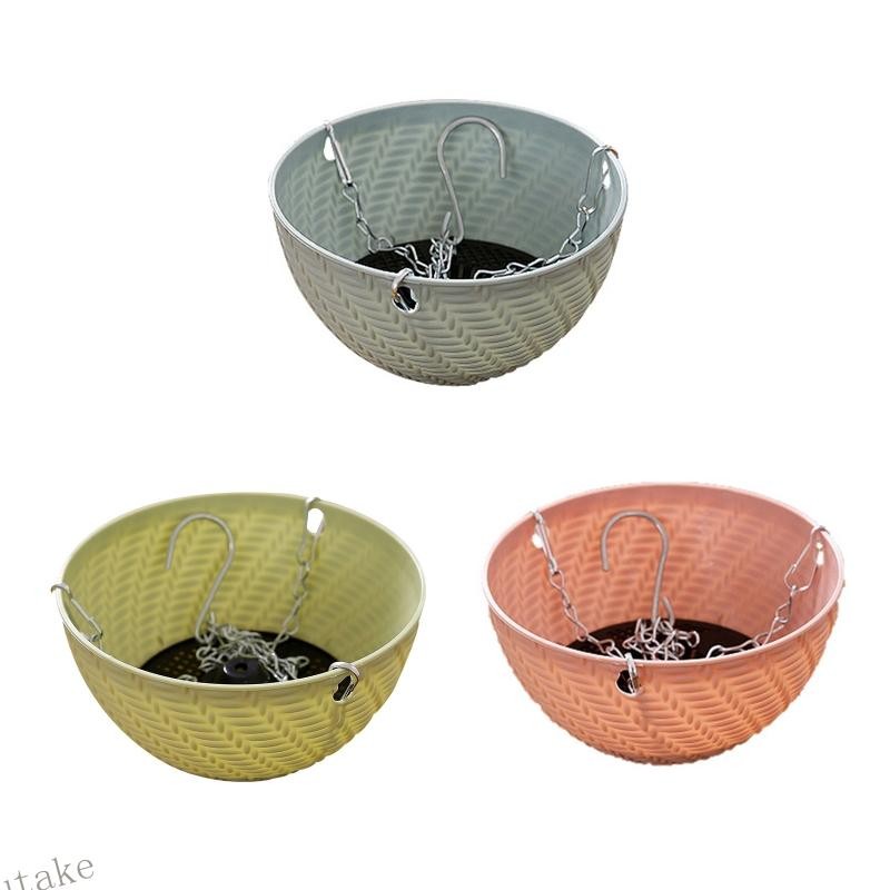 UKI สําหรับสร้างสรรค์แขวนตะกร้าระเบียงในครัวเรือนไม้แขวนเสื้อแขวน Plante