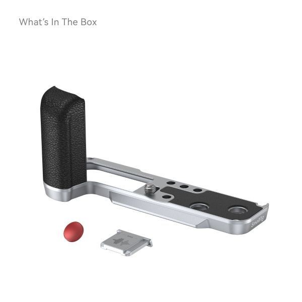 SmallRig 4555 (สีเงิน) และ 4556 (สีดำ) L‑Shape Grip สำหรับกล้อง Fujifilm X100V / X100VI - รูปที่ 7