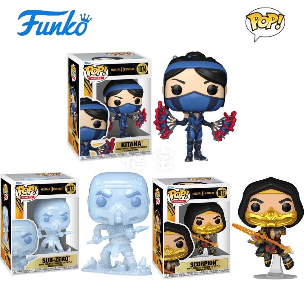 ✨[สินค้าหมด JurassicWorld rebirth] Doll jurssicworld rebirth Funko POP Mortal Kombat Mortal Kombat11