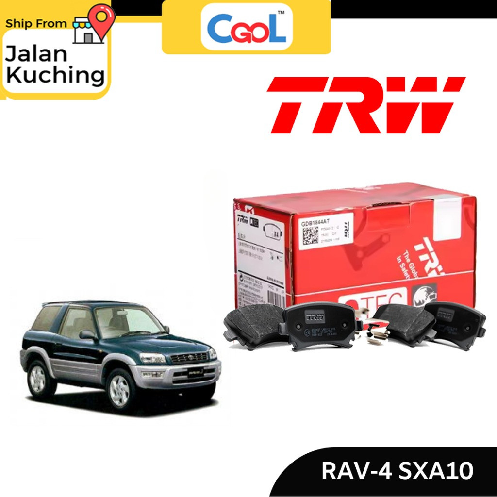TRW Toyota RAV-4, SXA10 ผ้าดิสเบรคหน้า (4 ชิ้น)