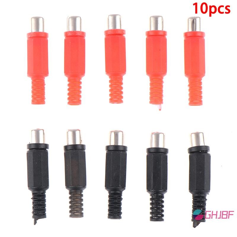 GHJBF] 50V 0.5A ตัวเชื่อมต่อเสียง RCA หญิงเชื่อมแจ็คเย็นความดันซ็อกเก็ตอะแดปเตอร์ คอเต่า SsnkNam