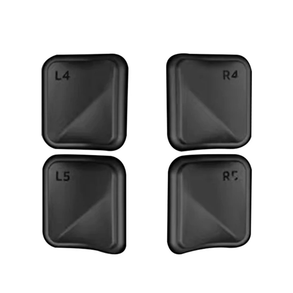 ป้องกันปุ่มด้านหลังชุดเสริมสําหรับ Steam Deck/OLED แผ่นกันลื่น Handle Grip สําหรับ Steam Deck/OLED อ