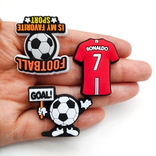 18 ชิ้น/เซ็ตรองเท้า Charm MEIDJ ตัวติดรองเท้า Pvc ตัวการ์ตูน สำหรับตกแต่ง MEIDJ Diy รองเท้าหัวโต ติดง่าย น่ารัก