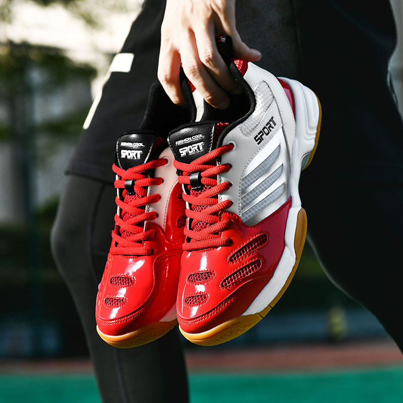 กีฬากลางแจ้งรองเท้าเทนนิสปิงปองรองเท้าฝึกอบรมรองเท้าผู้ชายขนาดใหญ่รองเท้าแบดมินตัน