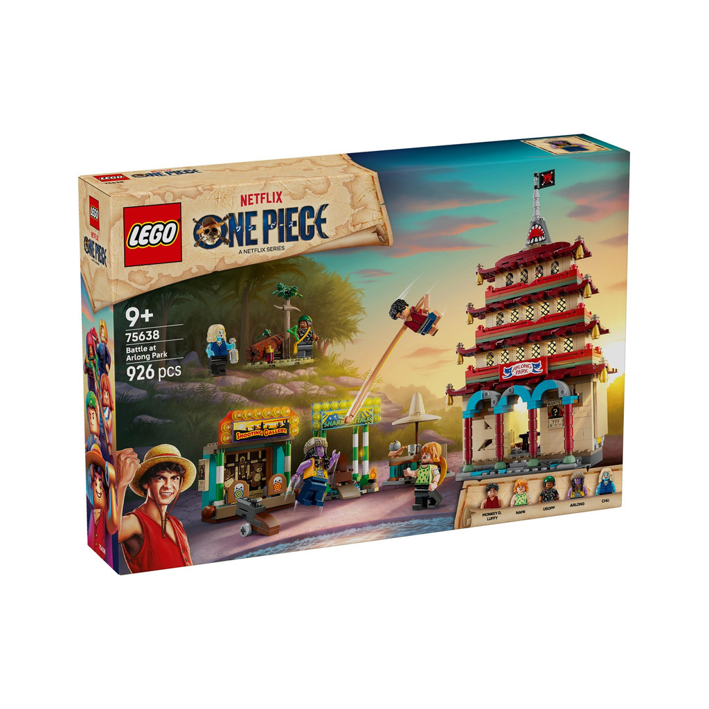 LEGO 75638 ONE PIECE Battle ที่ Arlong Park Building ชุดของเล่น (926 ชิ้น)