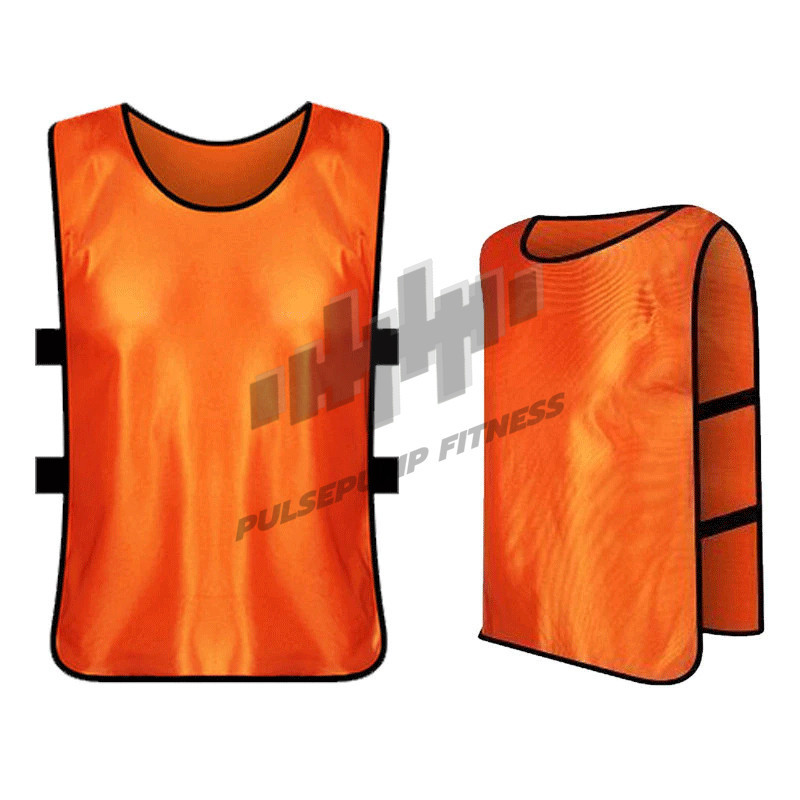 พร้อมส่ง เสื้อซ้อมกีฬา เสื้อเอี้ยมกีฬา ชุดเอี้ยม ซ้อมบอล สีสันสดกว่าผ้าหนากว่า ผ้าโพลีเอสเตอร์ คุณภาพดี