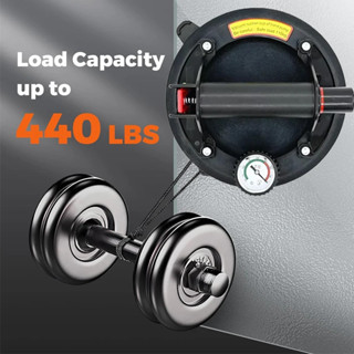 8ตัวยกถ้วยดูดถ้วยดูดถ้วยดูดสูญญากาศสําหรับงานหนักที่มีความจุ…