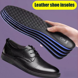 รองเท้าหนังผู้ชาย Insoles Orthotic Comfort Arch Support Cushion Pads Breathable Anti-Slip
