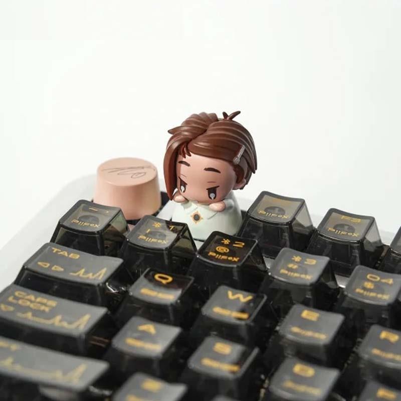 [สต๊อกพร้อม] ALIENS STAGE ALIEN STAGE Mystery Box Baby Series Mechanical Keycap Play Decorative