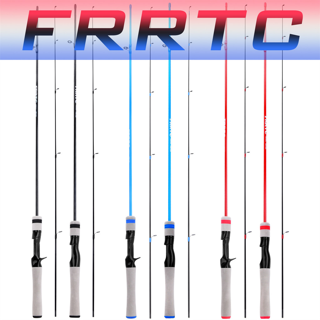 FRRTC ไม้กันปลาคาร์บอนไฟเบอร์ สำหรับคาสติ้งและสปินนิง ความยาว 1.68 เมตร และ 1.80 เมตร