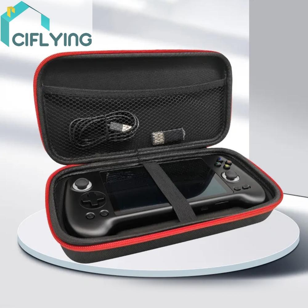กระเป๋าพกพาแบบแข็ง EVA กระเป๋าใส่คอนโซลเกมป้องกันรอยขีดข่วนสําหรับ Anbernic RG556 [Ciflying.th]