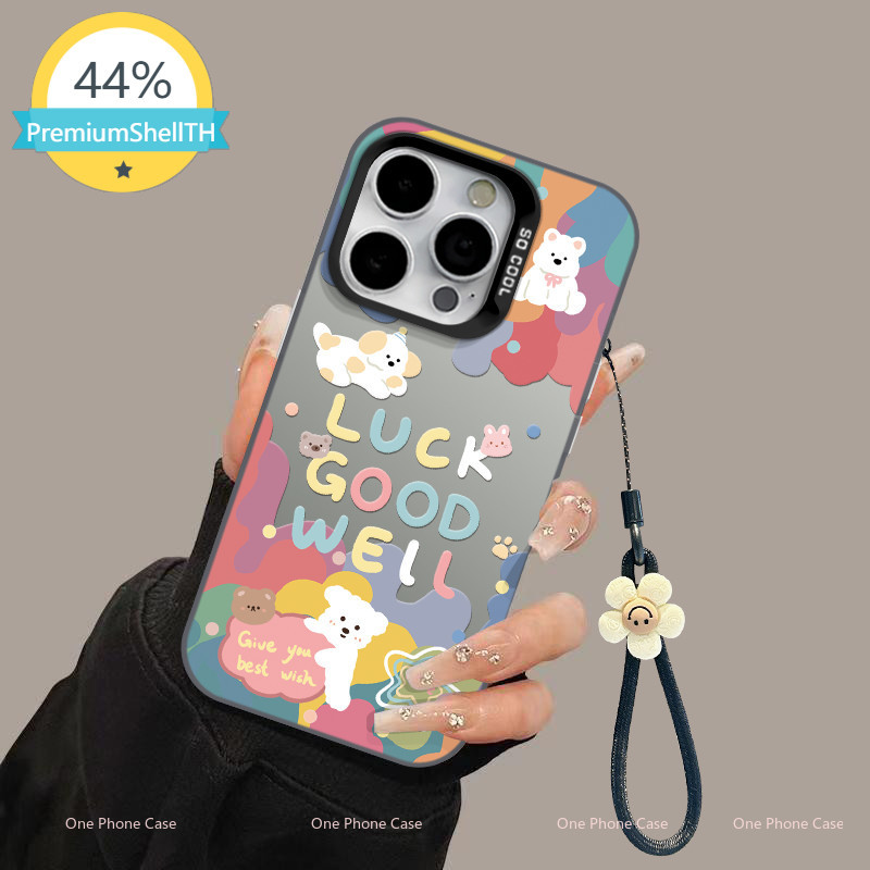 COD💥เข้ากันได้กับ ไอโฟน 16 Pro Max ไอโฟน 15 Pro Max ไอโฟน 13 ไอโฟน 11 เคสโทรศัพท์นุ่มน่ารัก BK-XPMSCY054