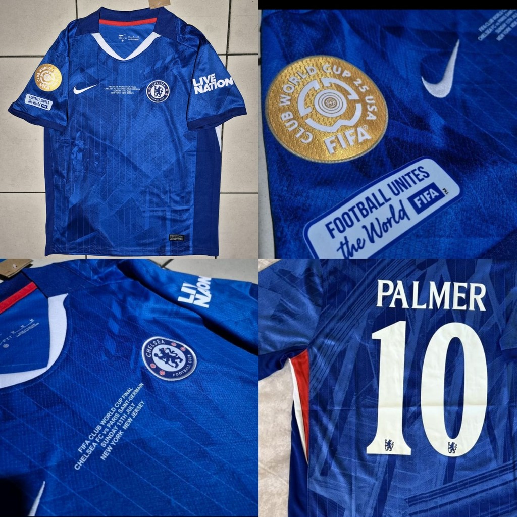 CIELLSSII HOME FULLPATCH FINAL CWC 2025 FOOTBALL JERSEY + NAMESET