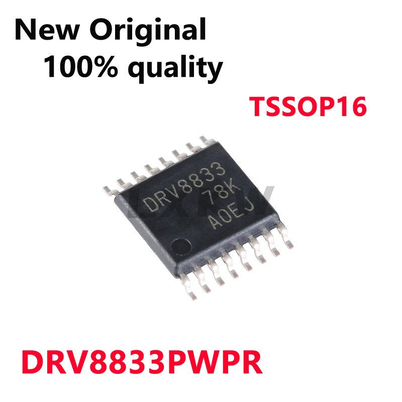10/PCS ใหม่ Original DRV8833PWPR DRV8833 TSSOP16 มอเตอร์ไดร์เวอร์ชิปในสต็อก