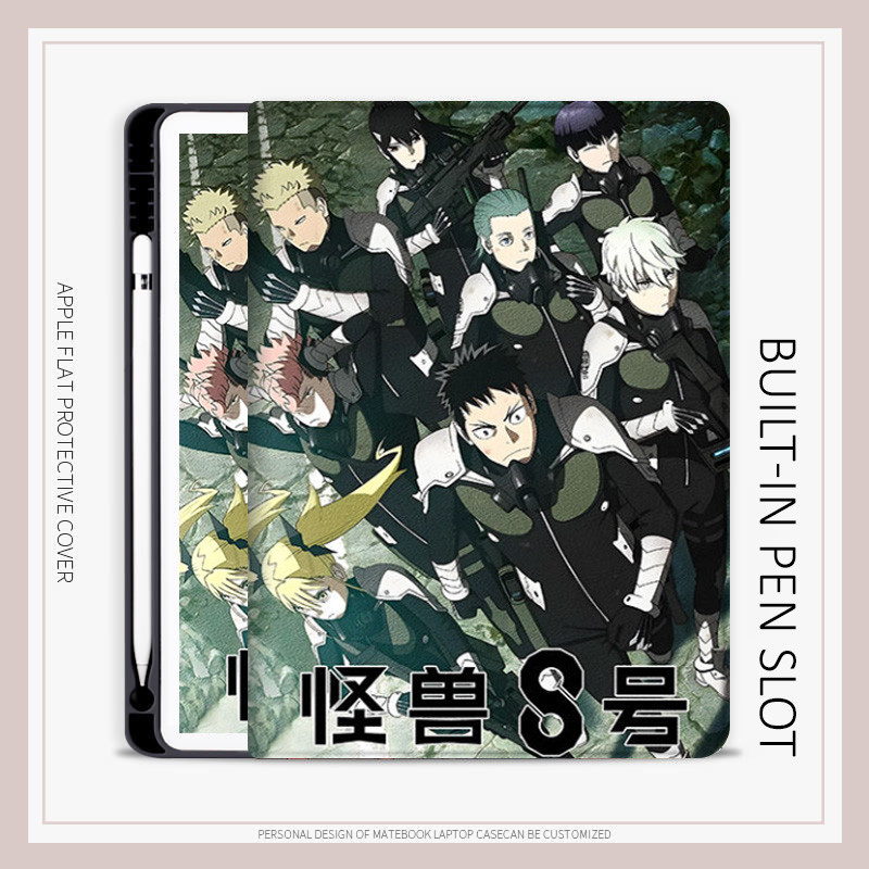 Kaiju No. 8 case iPad air7 air4/5/6 10.2 gen7/8/9 mini4/5/6/7 8 case iPad new pro11 pro12.9 pro13 ge
