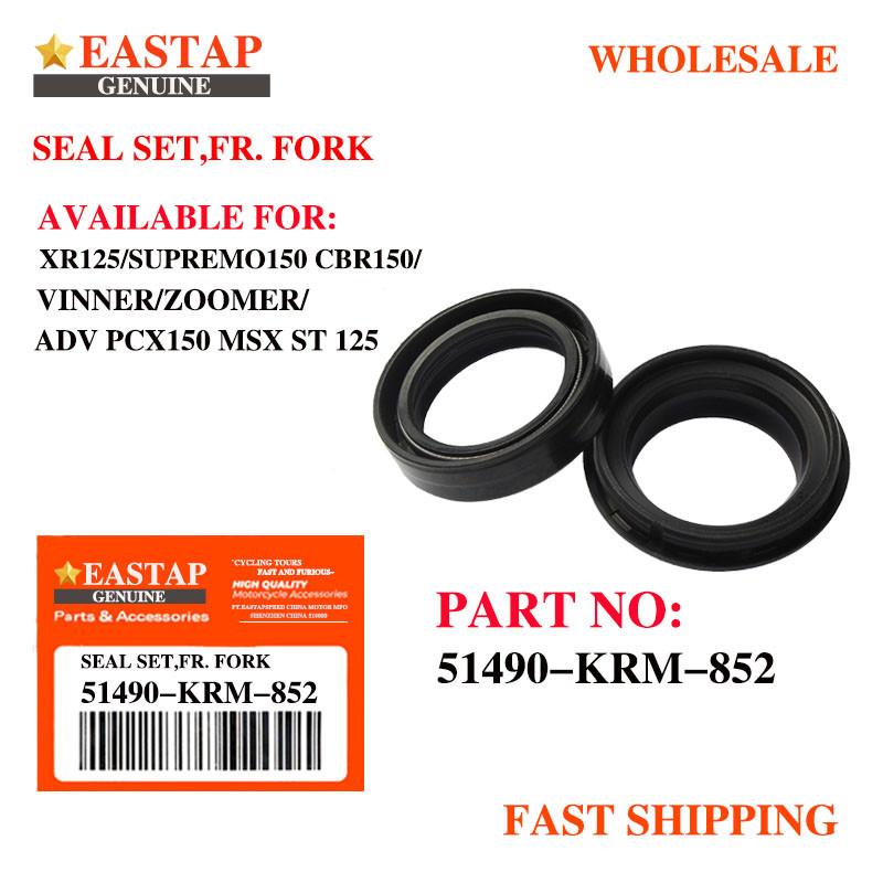 ซีลน้ํามันส้อมหน้า 51490-Krm-852 Xr125/150/Supremo150 Cbr150 Adv Pcx150 Msx St 125 -eastap