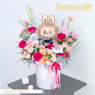 Fairy kids ถังดอกไม้ มีเชือกริบบิ้น ใส่ดอกไม้/จัดดอกไม้/กล่องใส่ของ 3 ใบ 3 ขนาด FSB0013